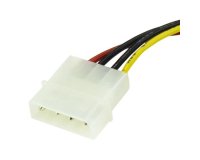 StarTech.com Câble adaptateur d'alimentation LP4 vers SATA de 15 cm