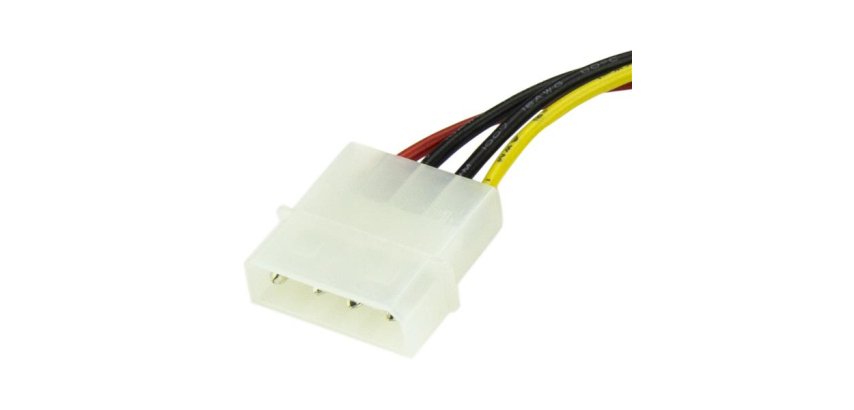 StarTech.com Câble adaptateur d'alimentation LP4 vers SATA de 15 cm