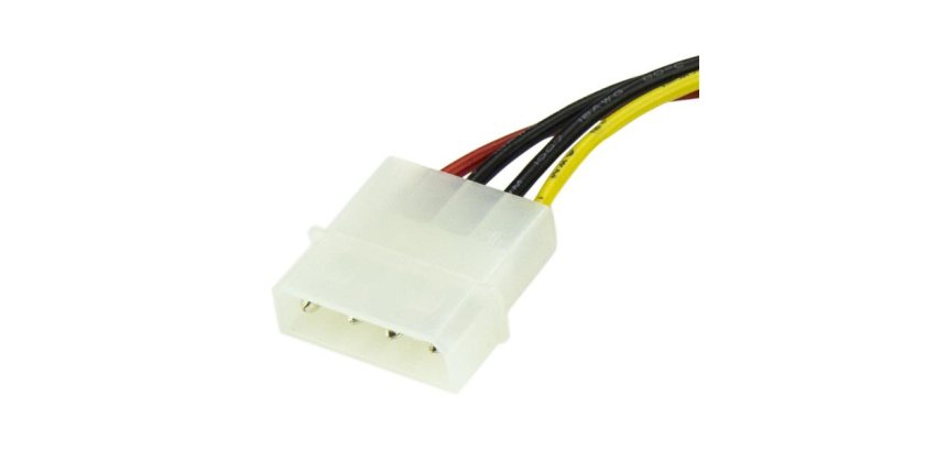 StarTech.com Câble adaptateur d'alimentation LP4 vers SATA de 15 cm