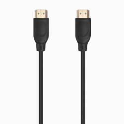 AISENS Cable HDMI V2.0 Premium Alta Velocidad / Hec 4K@60Hz 18Gbps, A/M-A/M, Negro, 1.0m