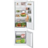 BOSCH Réfrigérateur congélateur encastrable KIV87NSE0, Série 2, 270 litres, Low Frost