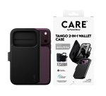 PanzerGlass CARE™ by ® Tango 2-in-1 Wallet Case Black w. MagSafe iPhone 2026 Pro | 17 Pro protective case for mobile phones Transparent Cover
