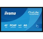iiyama T4329AS-B1AG écran plat de PC 108 cm (42.5") 3840 x 2160 pixels 4K Ultra HD LED Écran tactile Noir
