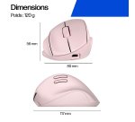 HP Tilt Ergo PNK MSE 720M EMEA-INTL EN L mouse