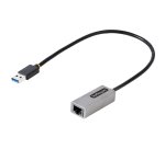 StarTech.com USB 3.0 naar Gigabit Ethernet Netwerkadapter, 10/100/1000 Mbps, USB 3.0 naar RJ45 LAN Adapter, USB 3.0 Ethernet Adapter (GbE), 30cm Kabel, Driverloze Installatie