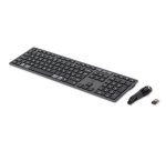 HP 720 Multi-Device Rechargeable Wireless Keyboard clavier maison/bureau USB + Bluetooth AZERTY Belge Noir