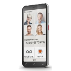 Emporia emporiaSMART5.mini 12,6 cm (4.95") SIM singola Android 13 4G USB tipo-C 4 GB 64 GB 2500 mAh Nero