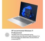 HP ProBook 4 G1i AI Intel Core Ultra 7 255U Ordinateur portable 40,6 cm (16") WUXGA 32 Go DDR5-SDRAM 1 To SSD Wi-Fi 7 (802.11be) Windows 11 Pro AI PC Argent