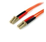 StarTech.com 10m Fiber Optic Cable - Multimode Duplex 50/125 - LSZH Fiber Jumper Cord - LC/LC