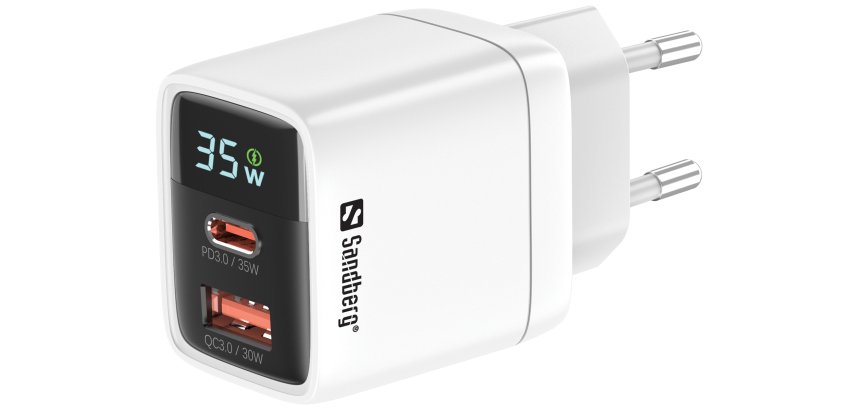Sandberg 441-52 Universal Mobile Device Charger White Fast Charging Indoor