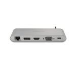 Kensington UH1440P Station d’accueil mobile USB-C 5 Gbits/s sans pilote avec double sortie vidéo – DP/HDMI/VGA