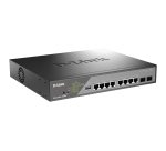 D-Link DSS-200G-10MP/E switch Gestionado L2 Gigabit Ethernet (10/100/1000) Energía sobre Ethernet (PoE) 1U Gris