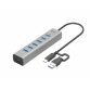 i-tec USB-C/USB-A Charging Metal HUB 7 Port