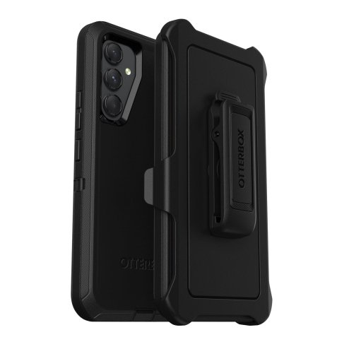 OtterBox Defender Coque pour Galaxy A54 5G , Antichoc, anti-chute, ultra-robuste, coque de protection, supporte 4x plus de chutes que la norme militaire, Noir, livré sans emballage