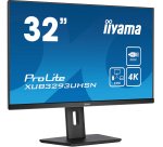 iiyama ProLite XUB3293UHSN-B5 computer monitor 80 cm (31.5") 3840 x 2160 Pixels 4K Ultra HD LCD Zwart