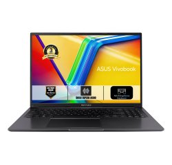 ASUS Vivobook 16 X1605VA-DICSH2702W Intel Core 9 270H Ordinateur portable 40,6 cm (16") WUXGA 16 Go DDR5-SDRAM 512 Go SSD Wi-Fi 6 (802.11ax) Windows 11 Home Noir