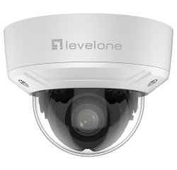 LevelOne GEMINI Zoom IP Camera, 2-MP, 4x Zoom, H.265,INDOOR/OUTDOOR