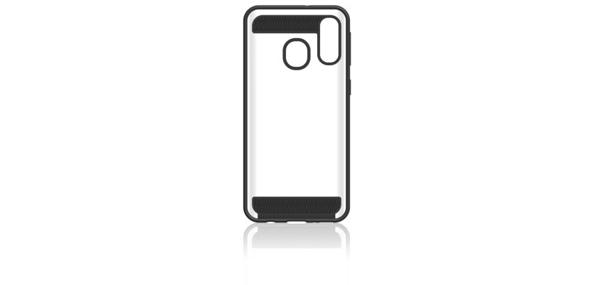 Hama Air Robust custodia per cellulare 14,7 cm (5.8") Cover Nero, Trasparente