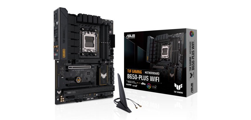 ASUS TUF GAMING B650-PLUS WIFI AMD B650 Emplacement AM5 ATX
