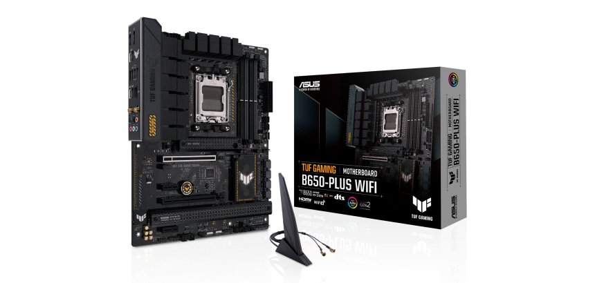 ASUS TUF GAMING B650-PLUS WIFI AMD B650 Emplacement AM5 ATX