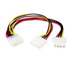 StarTech.com Câble Répartiteur en Y Molex - 1x LP4 Mâle 2x LP4 Femelle - 23 cm