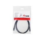 Equip 128441 cavo USB USB4 Gen 4x2 1,2 m USB C 80 Gbit/s 240 W Nero