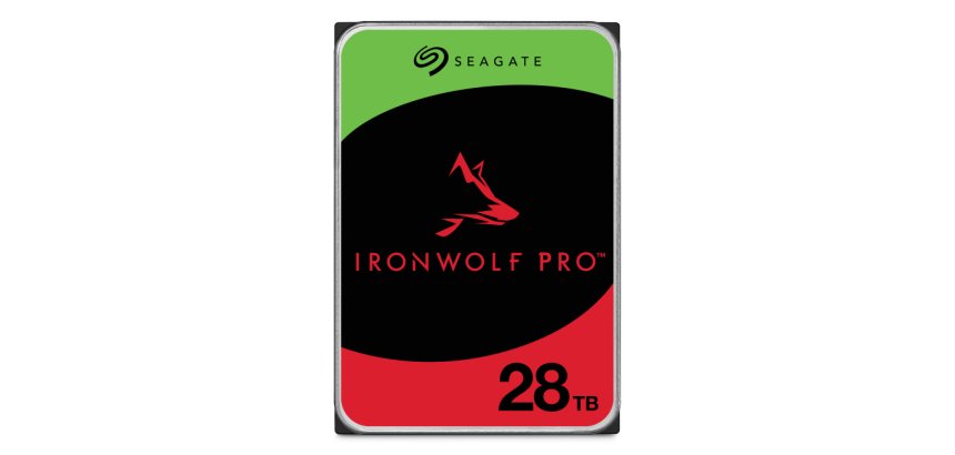 Seagate IronWolf Pro ST28000NT000 disco duro interno 28 TB 7200 RPM 512 MB 3.5" Serial ATA III