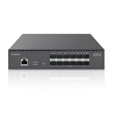 EnGenius ECS5512F switch Gestionado L2+ Negro