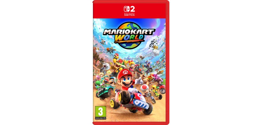 Nintendo Mario Kart World Switch 2 Standard Cinese semplificato, Cinese tradizionale, Tedesca, DUT, Inglese, ESP, Francese, ITA, Giapponese, Coreano, Portoghese, Russo Nintendo Switch 2