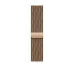 Apple 46mm Gold Milanese Loop - S/M