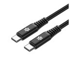 Celly USBCUSBC100WBK cable USB 2 m USB C 100 W Negro