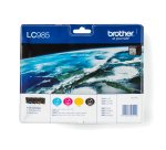 Brother LC-985 / LC985VALBP Pack Cartucho original negro + tricolor de capacidad estándar