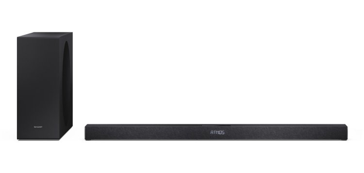 Sharp HT-SBW320 soundbar speaker Black 2.1 channels 360 W