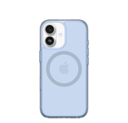 OtterBox Symmetry Clear MagSafe Series pour Apple iPhone 17, Silver Glade