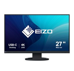 EIZO FlexScan EV2740S-BK computer monitor 68.6 cm (27") 3840 x 2160 pixels 4K Ultra HD LCD Black