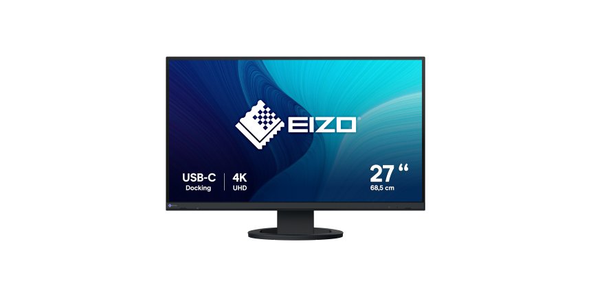 EIZO FlexScan EV2740S-BK computer monitor 68.6 cm (27") 3840 x 2160 pixels 4K Ultra HD LCD Black