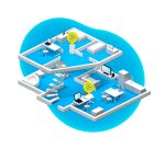 Powerline FRITZ! 1260 INT 1200 Mbit/s Ethernet/LAN Wifi Blanc 1 pièce(s)
