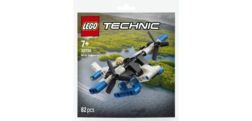 LEGO Technic White Seaplane