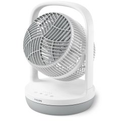 Philips Serie 2000 Ventilatore da tavolo CX2050/00, Flusso d'aria 738 m³/h, Ultra silenzioso 23db