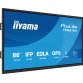 iiyama TE8615A-B1AG Écran d'affichage dynamique Écran plat interactif 2,18 m (86") Wifi 550 cd/m² 4K Ultra HD Noir Écran tactile Intégré dans le processeur Android