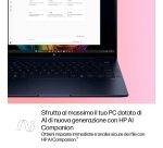 HP EliteBook X Flip G1i Next Gen AI Wolf Pro Security Edition Copilot+ PC Intel Core Ultra 7 256V Ibrido (2 in 1) 35,6 cm (14") Touch screen WUXGA 16 GB LPDDR5x-SDRAM 1 TB SSD Wi-Fi 7 (802.11be) Windows 11 Pro Blu