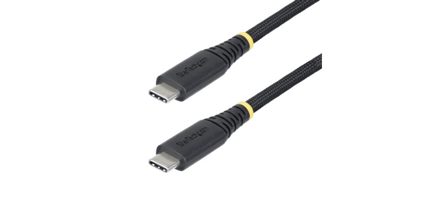 StarTech.com 10ft (3m) USB-C Charging Cable, Durable and Ultra-Flexible, 240W (5A) PD EPR, USB 2.0 Laptop Charger Cable, USB-IF Certified, Rugged USB-C Charging Cord