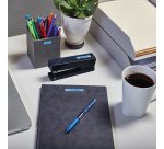 DYMO D1 etiquetas auténticas | impresión negra sobre fondo azul | 9 mm × 7 m | etiquetas autoadhesivas para etiquetadoras LabelManager