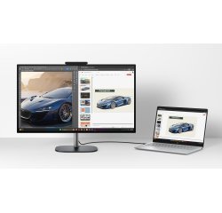 HP E4ET2EA All-in-One PC Copilot+ PC Intel Core Ultra 9 68,6 cm (27") 2560 x 1440 Pixel PC All-in-one 24 GB DDR5-SDRAM 1 TB SSD Windows 11 Home Wi-Fi 7 (802.11be) Nero, Grigio