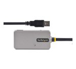 StarTech.com Hub USB-A à 4 Ports - Câble d'Extension USB 3.0 de 10m - Prolongateur USB Actif/Alimenté par Bus, Alimentation Optionnelle de 20W Incluse - Hub USB Type-A avec Protection ESD de Niveau 2