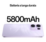 OPPO Reno13 Pro 5G AI Smartphone, Tripla fotocamera 50+50+8MP, Selfie 50MP, Display 6.83” 120HZ AMOLED FHD+, 5800mAh, RAM 12GB(Esp4GB/8GB/12GB)+ROM 512GB, [Versione Italia], Plume Purple