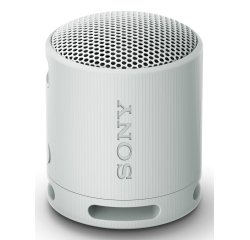 Sony SRS-XB100 - Speaker Wireless Bluetooth, portatile, leggero, compatto, da esterno, da viaggio, resistente IP67 impermeabile e antipolvere, batteria da 16 ore, cinturino versatile, chiamate in vivavoce - Grigio