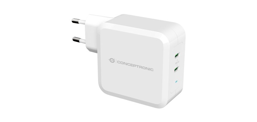 Conceptronic ALTHEA 2-Port 100W GaN USB-C PD Charger