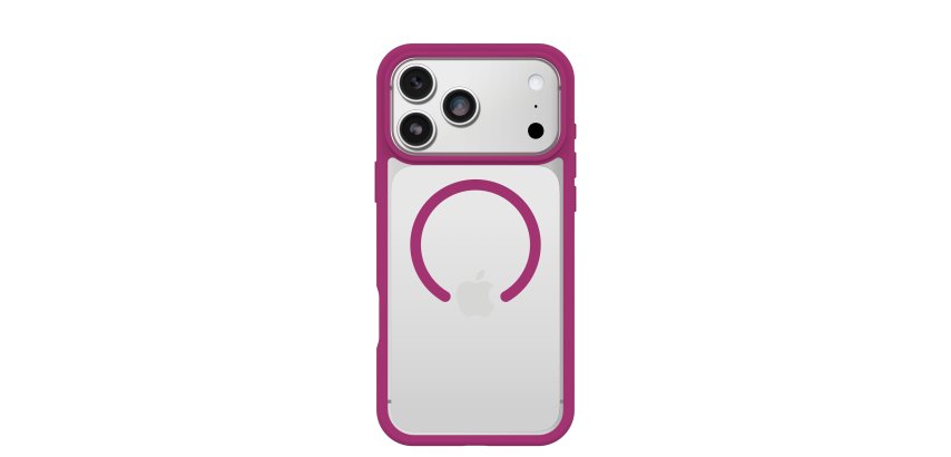 OtterBox React MagSafe Series pour Apple iPhone 17 Pro Max, Rose Crystal