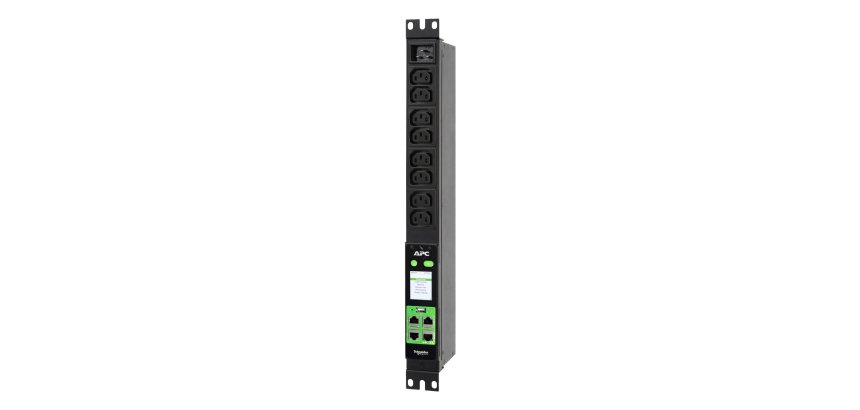 APC EASY rack PDU 3,7 kw mesuré, 1U, monophasé 230V, 16A, 8C13, NMC3